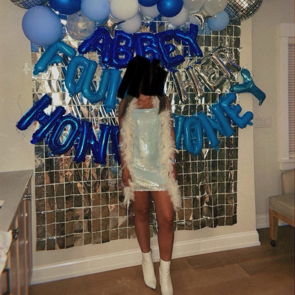 Abercrombie sequin mini dress